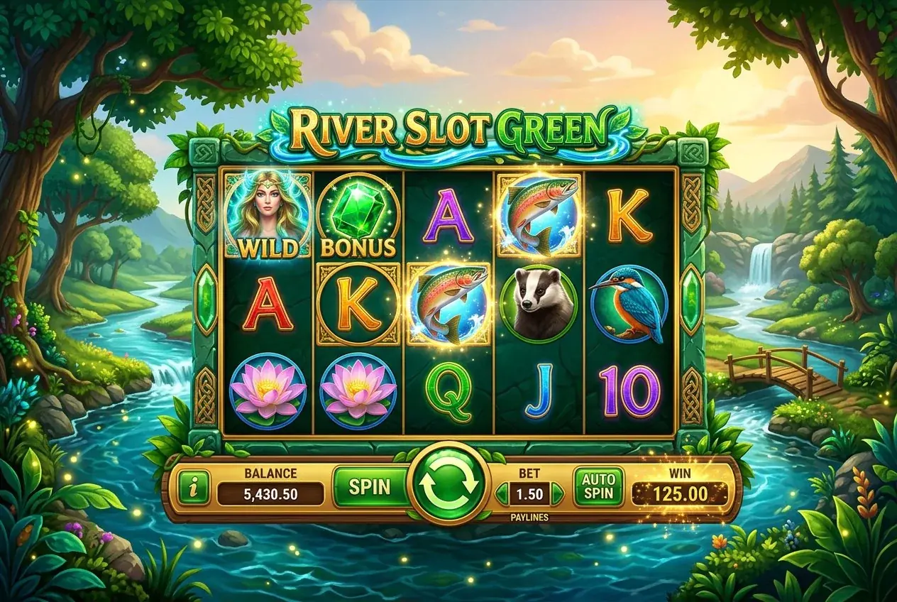 River Slot Green